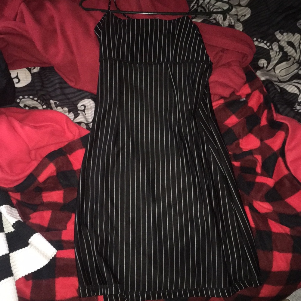 Black and white dress